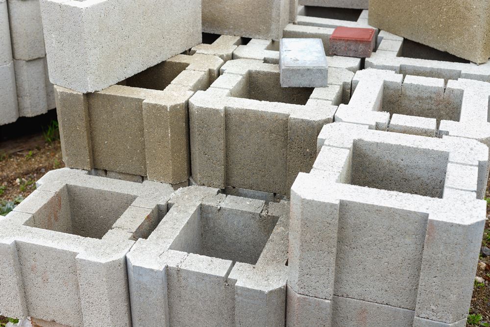 concrete cinder blocks home depot